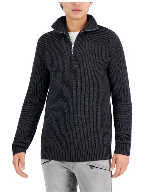 INC International Concepts Matthew Quarter-Zip Sweater Created for