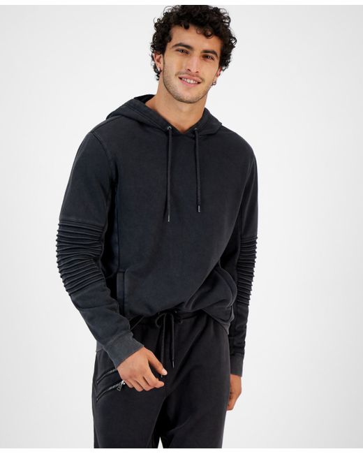 INC International Concepts I.n.c. International Concepts Regular-Fit Moto Hoodie Created for