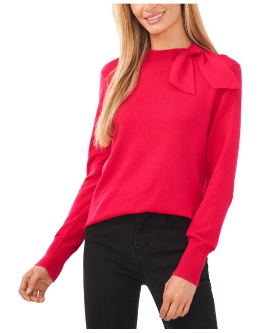 Cece Bow Neck Sweater