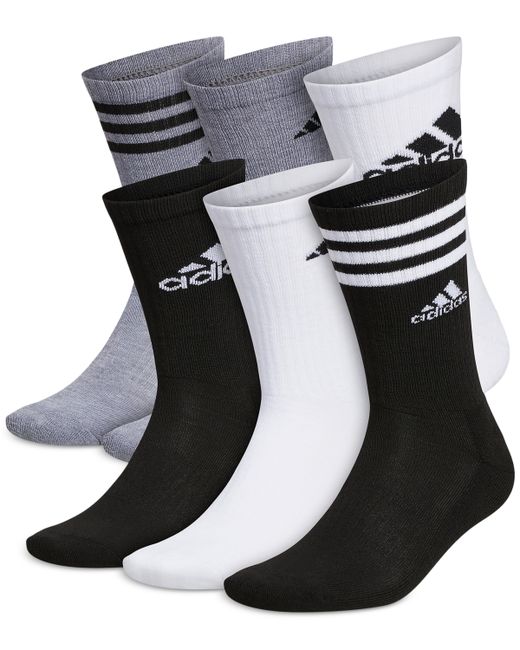 Adidas 6-Pk. Athletic Cushioned Crew Socks