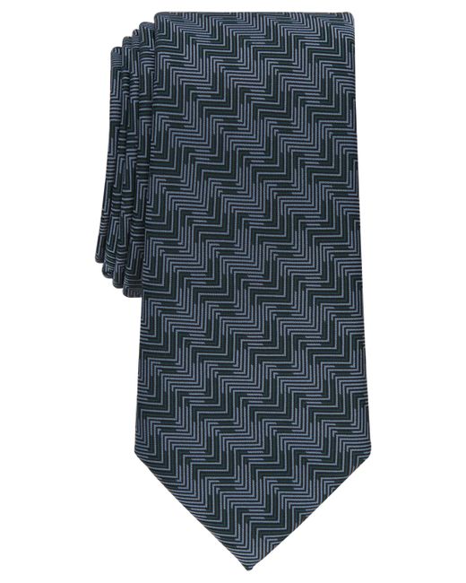 Alfani Crest Geometric-Print Slim Tie Created for