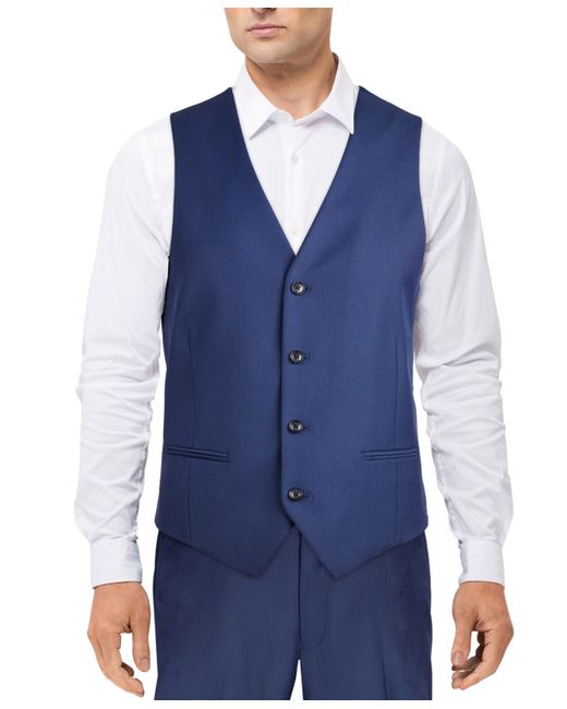 Alfani Classic-Fit Stretch Solid Suit Vest Created for