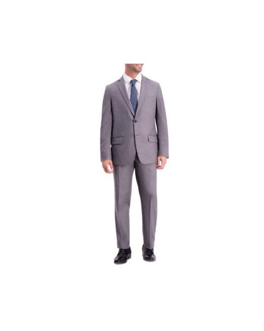 Haggar Slim Fit Textured Weave Suit Separates