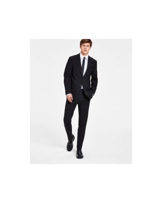 Bar III Solid Skinny Fit Wrinkle Resistant Wool Suit Separates Created For