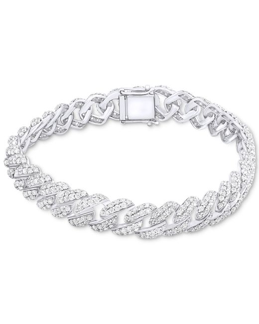 Badgley Mischka Lab Grown Diamond Link Bracelet 6-1/4 ct. t.w. in 14k