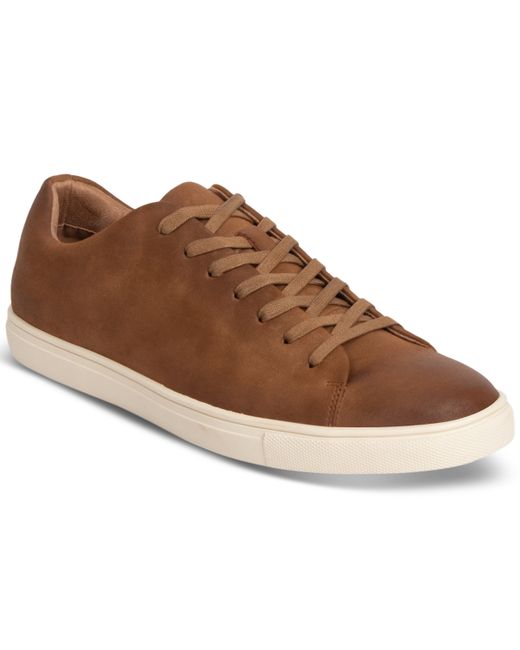 Kenneth Cole REACTION Tedder Faux-Leather Sneakers Shoes