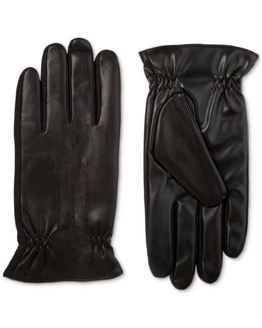 ISOTONER Signature Insulated Faux-Leather Touchscreen Gloves