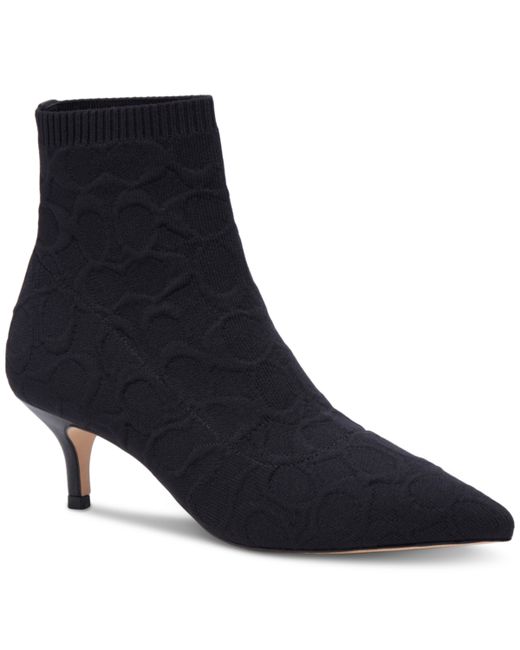 Coach Jade Knit Sock Booties Shoes