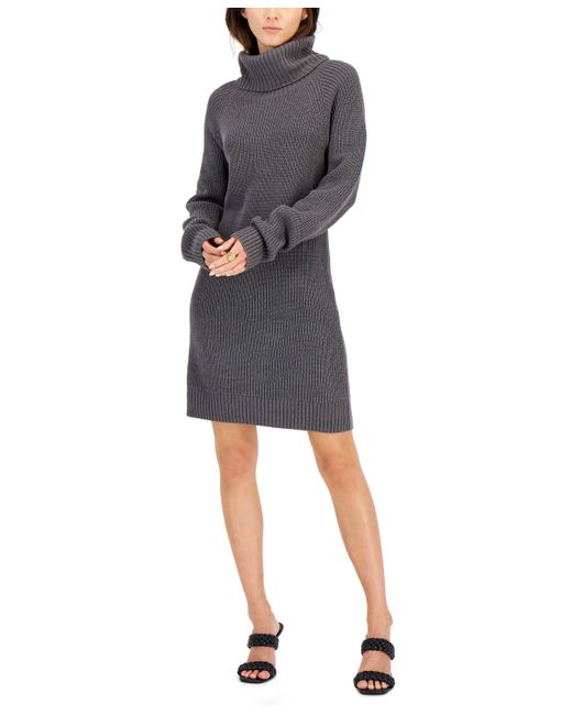 INC International Concepts Turtleneck Sweater Dress Created for