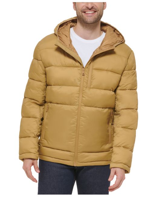 Cole Haan Lightweight Hooded Puffer Jacket