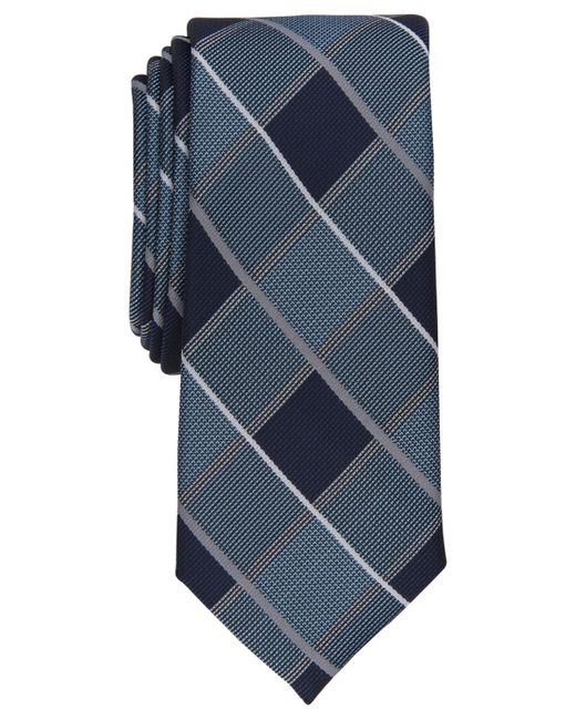 Alfani Dell Slim Plaid Tie Created for