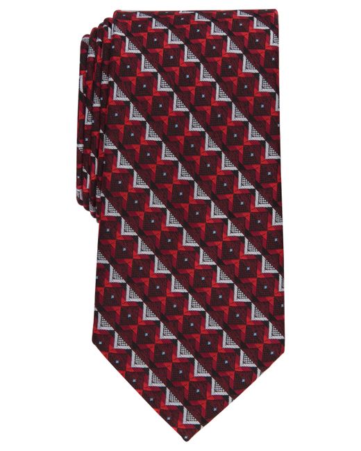 Perry Ellis Chandler Geometric-Print Tie
