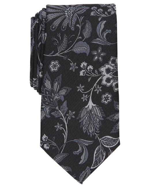 Perry Ellis Elvin Classic Jacobean Floral Tie