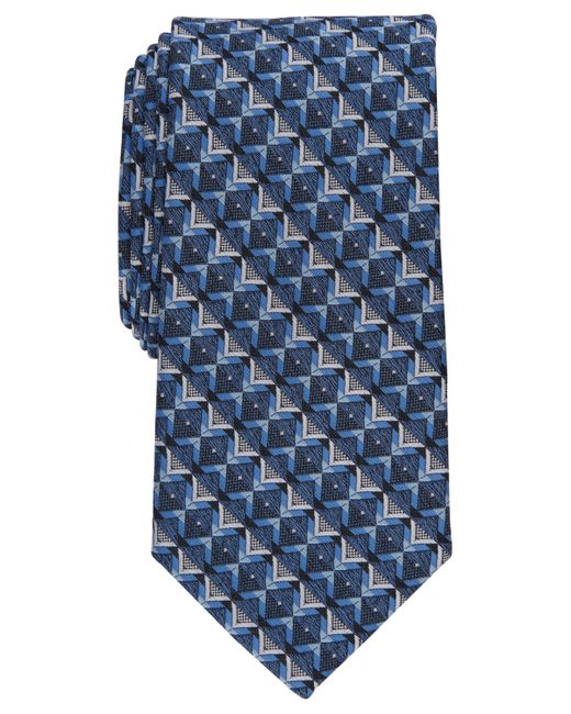 Perry Ellis Chandler Geometric-Print Tie