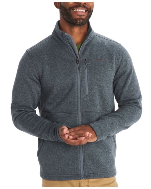 Marmot Drop Line Full Zip Sweater Fleece Jacket