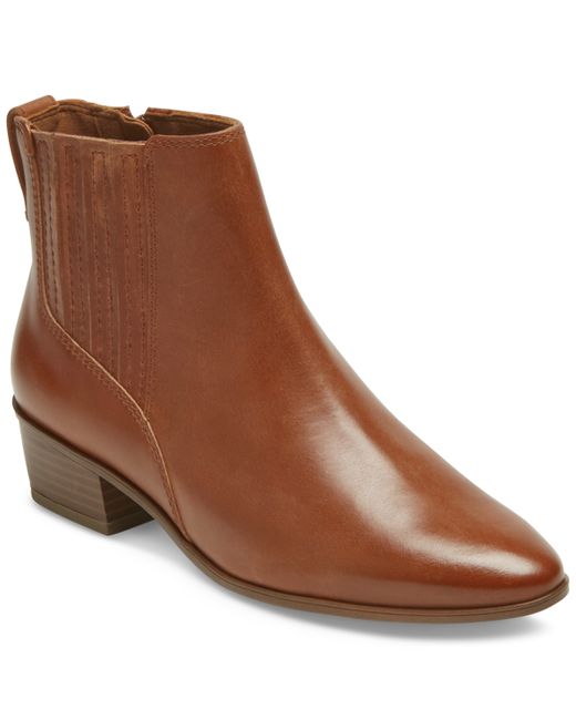 Rockport Geovana Pull-On Chelsea Booties Shoes
