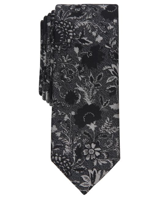 Bar III Wiley Floral Skinny Tie Created for
