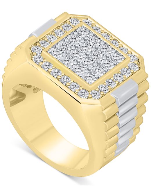 Macy's Diamond Cluster Ring 2 ct. t.w. in 10k