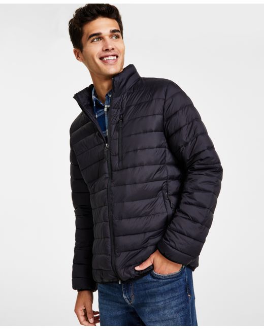 Club Room Quilted Packable Puffer Jacket Created for