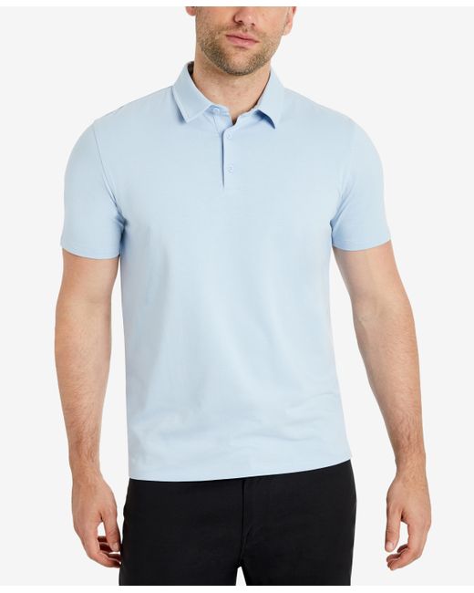 Kenneth Cole Performance Button Polo