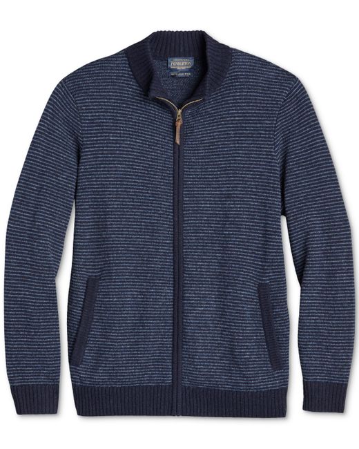 Pendleton Shetland Full Zip Sweater