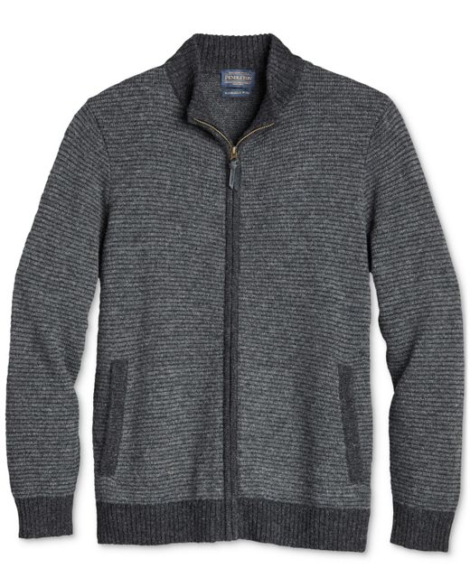 Pendleton Shetland Full Zip Sweater