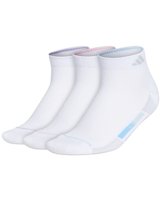 Adidas 3-Pk. Superlite Three-Stripe Low Cut Socks