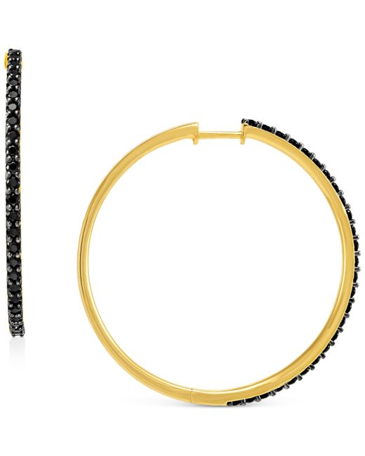 Macy's Medium Hoop Earrings in 14k Gold-Plated Sterling 1.5