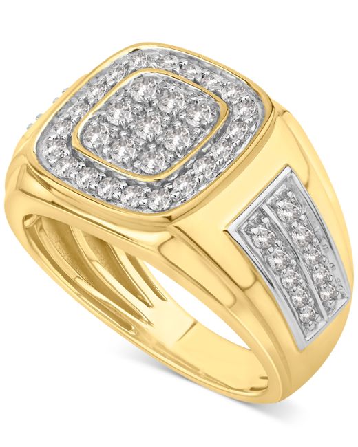 Macy's Diamond Cluster Ring 1 ct. t.w. in 10k Gold