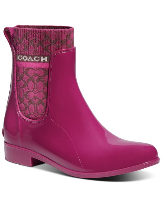 Coach Rivington Rain Boots Shoes