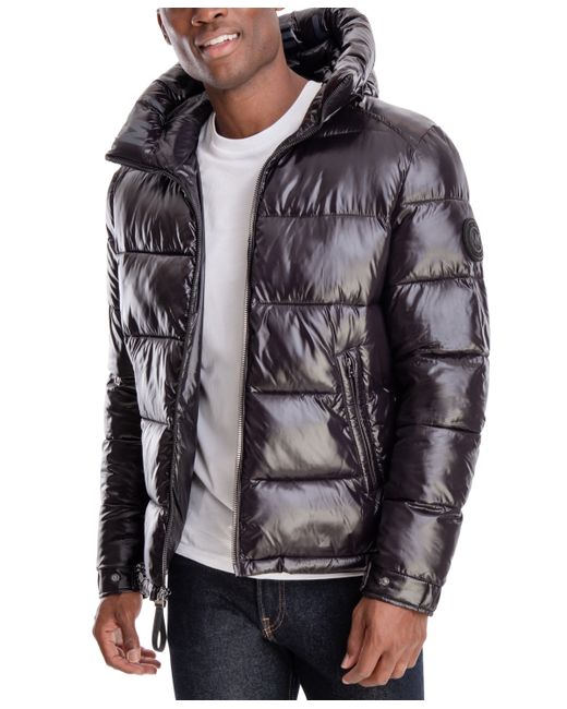 Michael Kors Shiny Hooded Puffer Jacket Created for