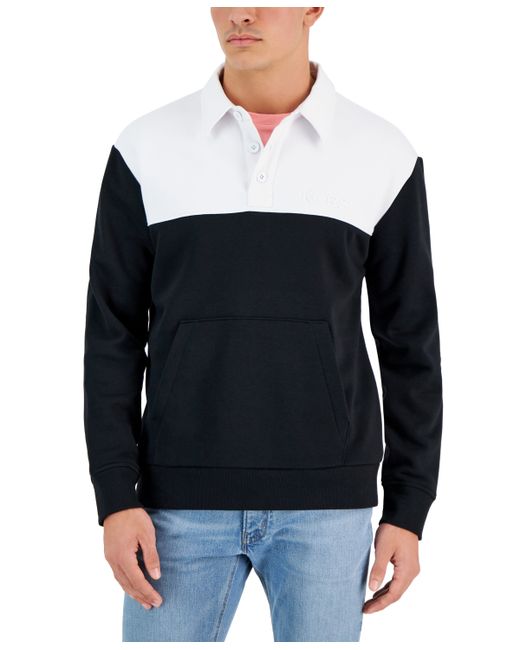 Michael Kors Colorblocked Rugby Fleece Pullover Created for
