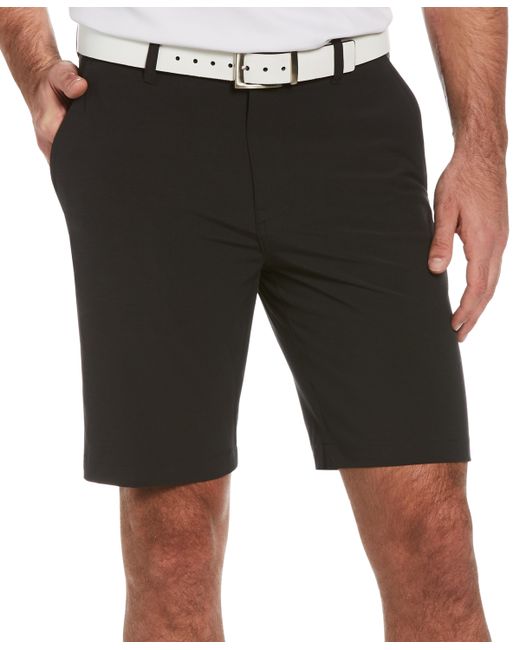 PGA Tour Performance Stretch Flat Front Horizontal Textured Golf Shorts