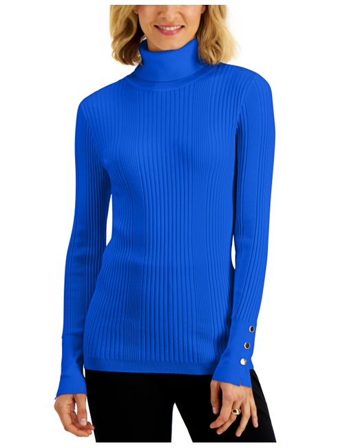 Jm Collection Ribbed Turtleneck Sweater Created for