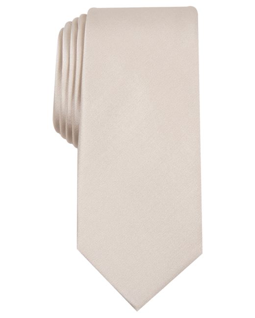 Alfani Solid Texture Slim Tie Created for