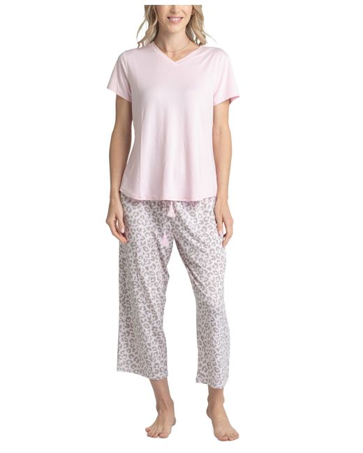 Muk Luks Plus 3-Pc. Pajama Set