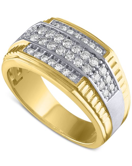 Macy's Diamond Horizontal Cluster Ring 3/4 ct. t.w. in 10k Gold