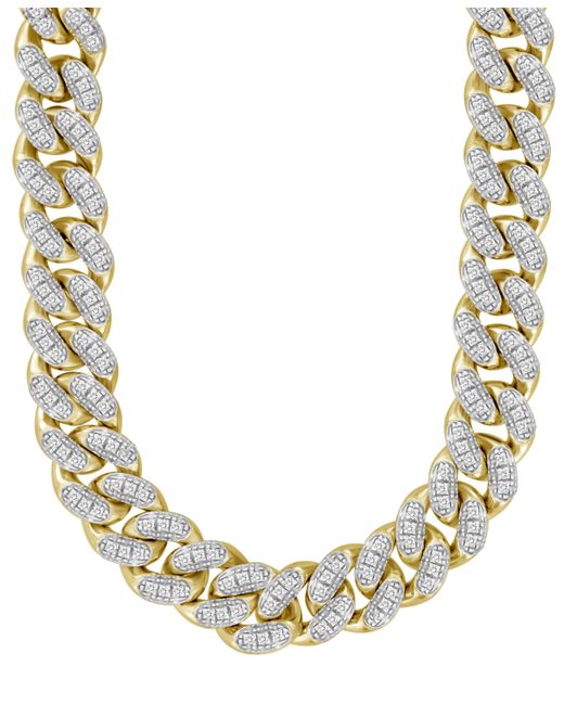 Macy's Diamond Cuban Link 22 Chain Necklace 2-1/2 ct. t.w. in 10k Gold