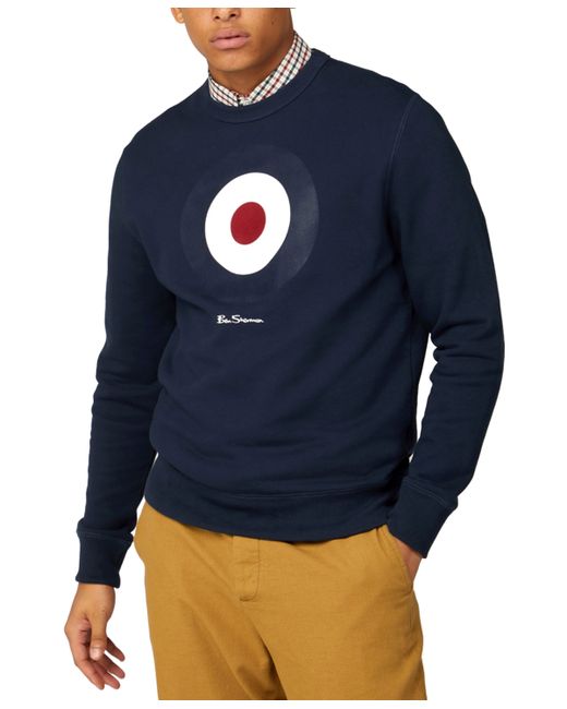 Ben Sherman Signature Target Graphic Crewneck Sweatshirt