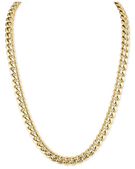 Macy's Curb Link 22 Chain Necklace in Stainless Steel
