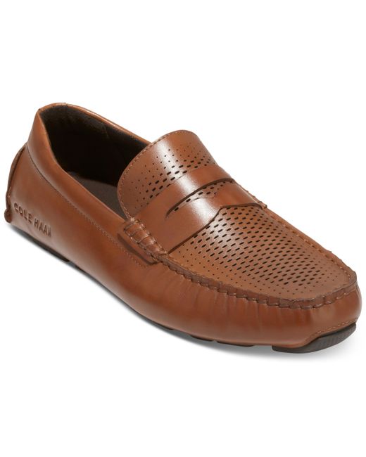 Cole Haan Grand Laser Penny Driver Loafer Shoes