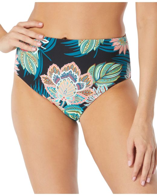 Coco Reef Verso High-Waist Reversible Bikini Bottoms Swimsuit