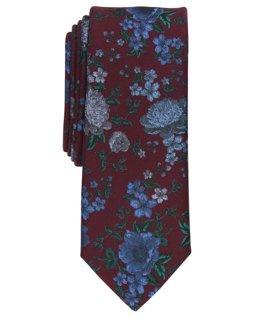 Bar III Bristol Floral Skinny Tie Created for