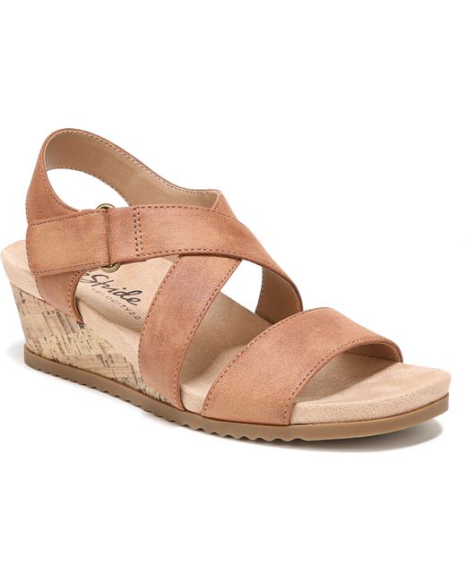 LifeStride Sincere Strappy Wedge Sandals Shoes