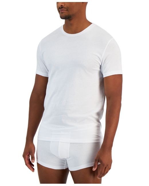 Alfani 4-Pk. Classic-Fit Solid Cotton T-Shirts Created for