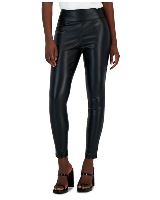 INC International Concepts Faux-Leather Leggings Created for