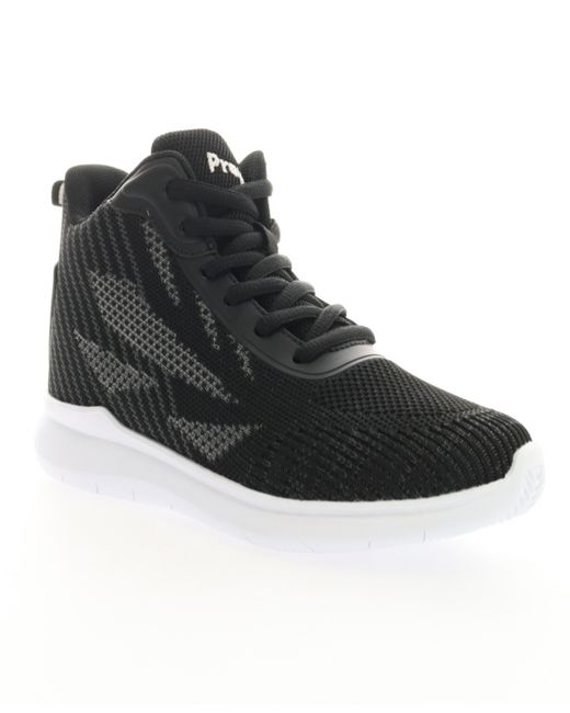 Propet TravelBound Hi Lace and Zip Sneakers Shoes