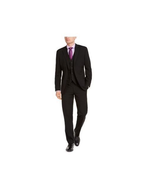 Alfani Classic Fit Stretch Solid Suit Separates Created For