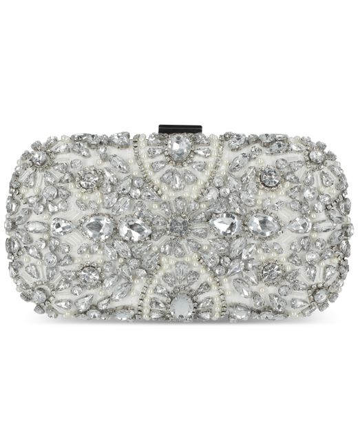 INC International Concepts Beaded Alyssa Embellished Clutch Created for