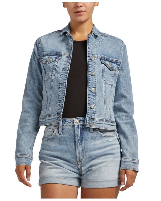 Silver Jeans Co. Jeans Co. Fitted Denim Jacket